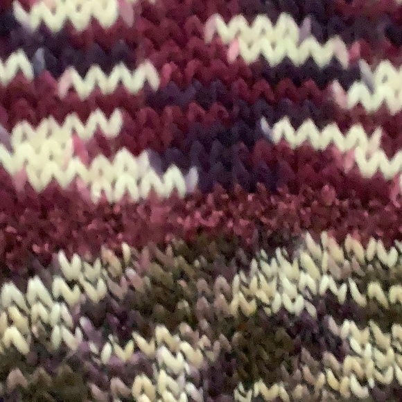 Westbound Crew Neck Hand Knit Sweater Tunic Spacedye Multi size XL Pullover - Picture 5 of 6